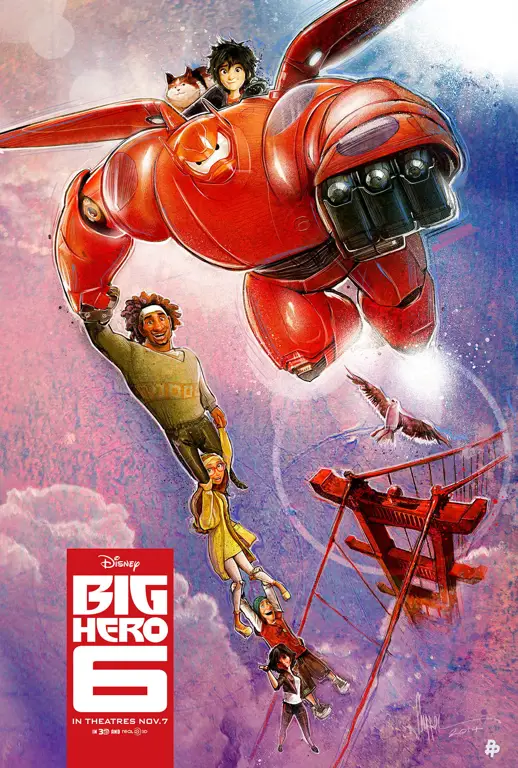 Poster film Big Hero 6