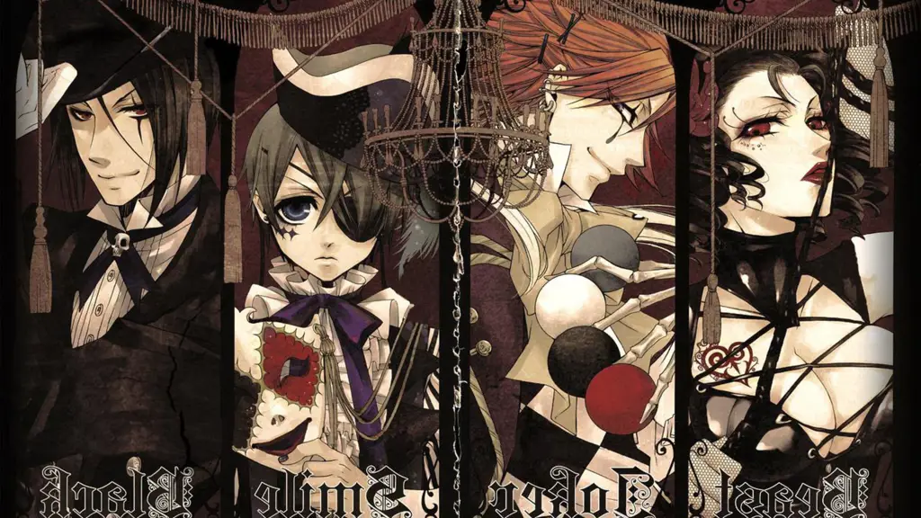 Poster film Black Butler Book of the Atlantic