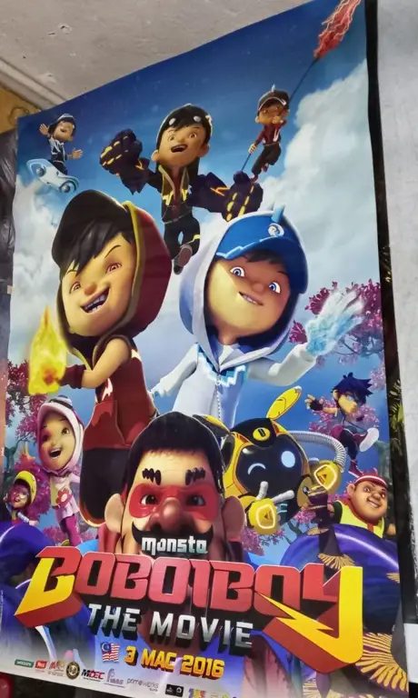 Poster film Boboiboy Movie 1