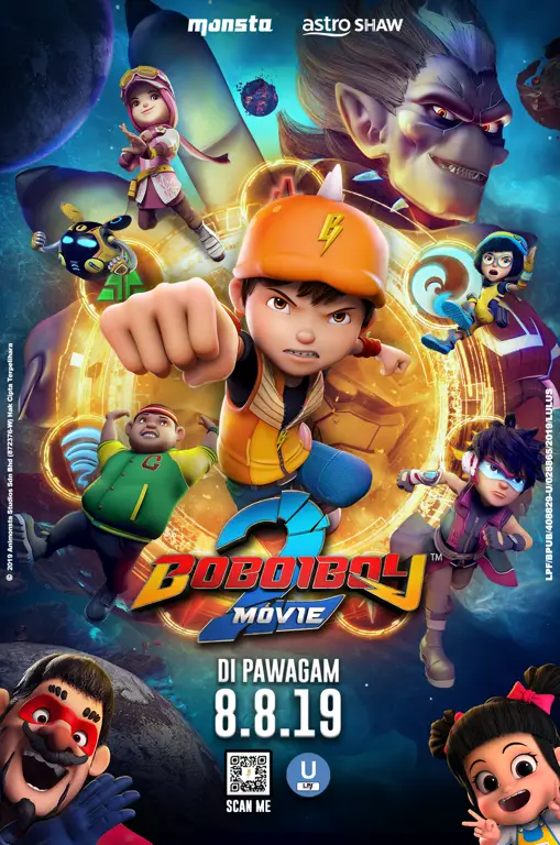 Poster Boboiboy The Movie 2