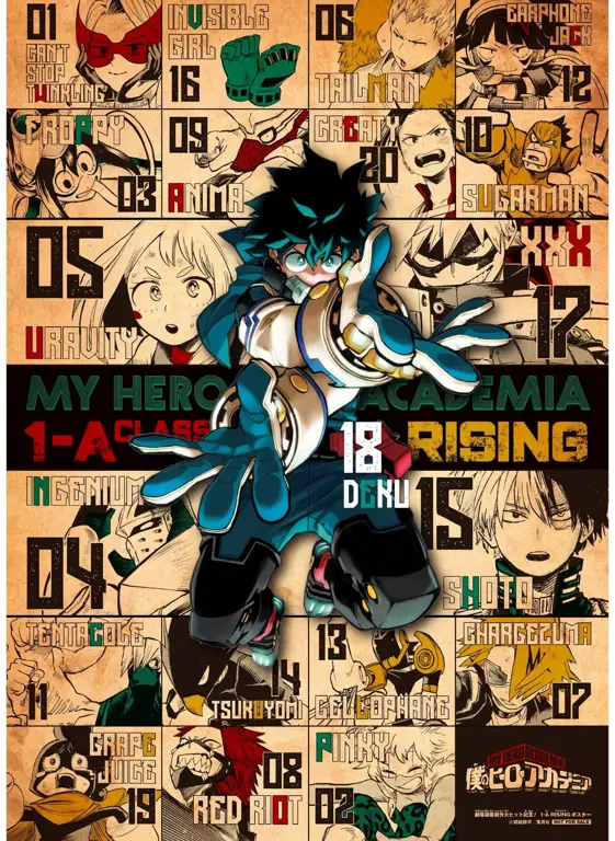 Poster film Boku no Hero Academia: Heroes Rising