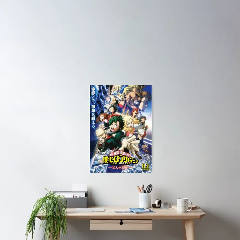 Poster film Boku no Hero Academia