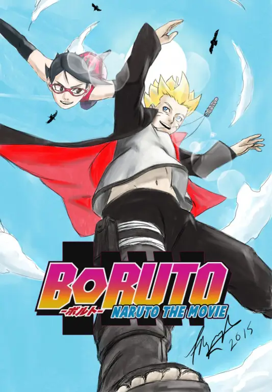 Poster film Boruto: Naruto the Movie