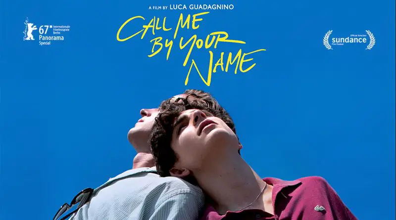 Poster film Call Me By Your Name