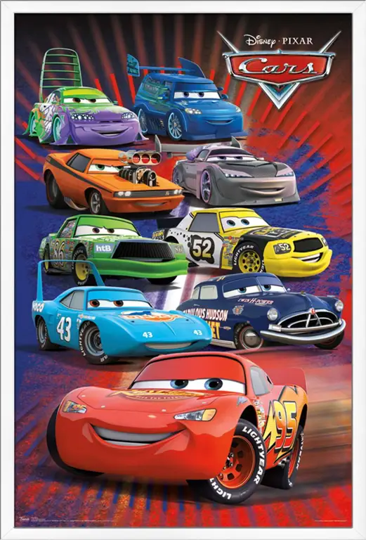 Poster film Cars 1 Bahasa Indonesia