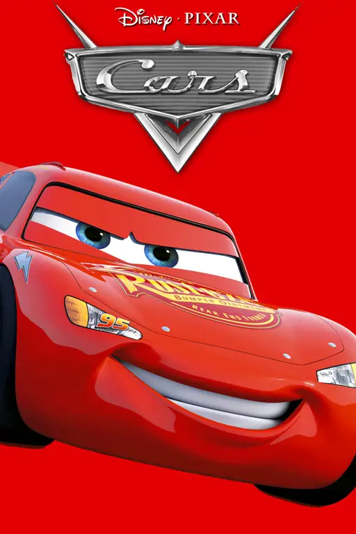 Poster film Cars dengan subtitle Bahasa Indonesia