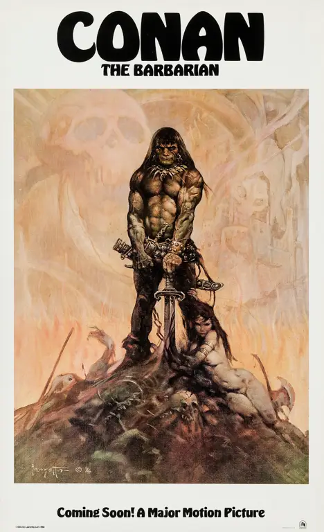 Poster film Conan the Barbarian