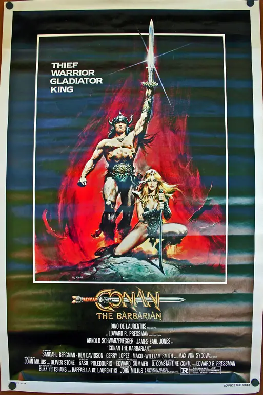 Poster film Conan the Barbarian