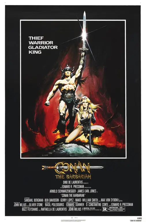 Poster film Conan the Barbarian