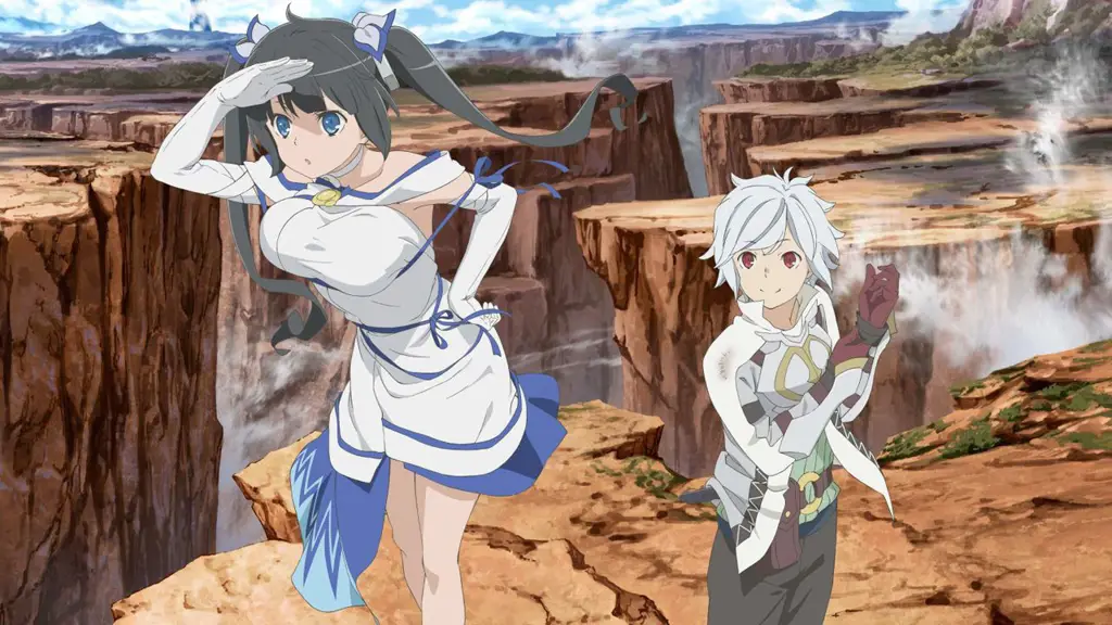 Poster film Danmachi