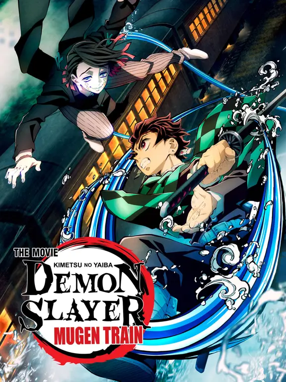 Poster film Demon Slayer: Mugen Train