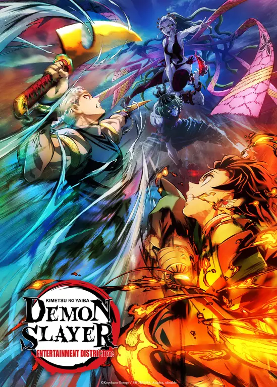 Poster film Demon Slayer: Kimetsu no Yaiba