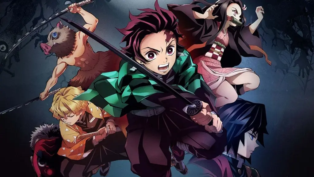Poster film Demon Slayer Poster film Demon Slayer