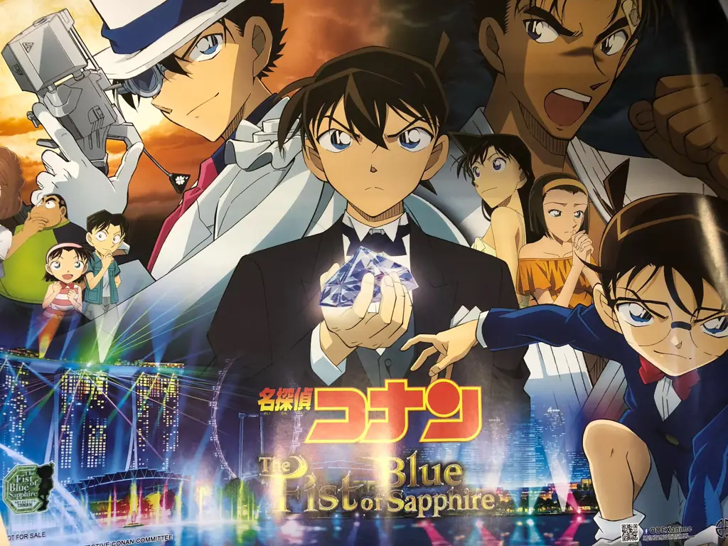 Poster film Detective Conan Movie 18: The Scarlet Bullet