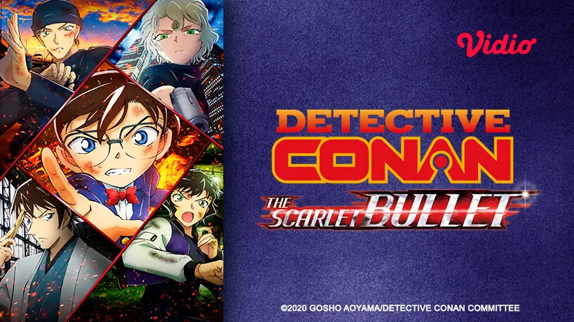 Poster film Detective Conan: The Scarlet Bullet