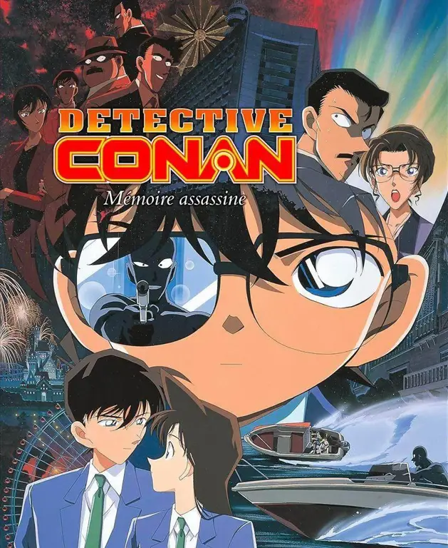 Poster Film Detektif Conan Movie 1