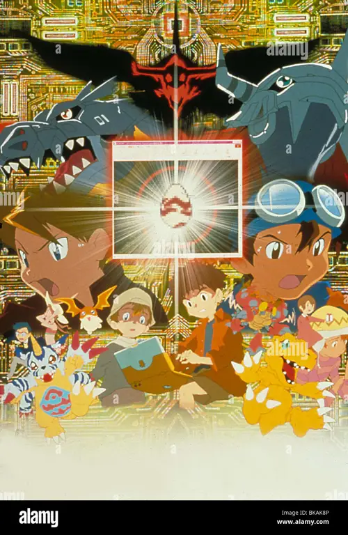 Poster film Digimon Adventure