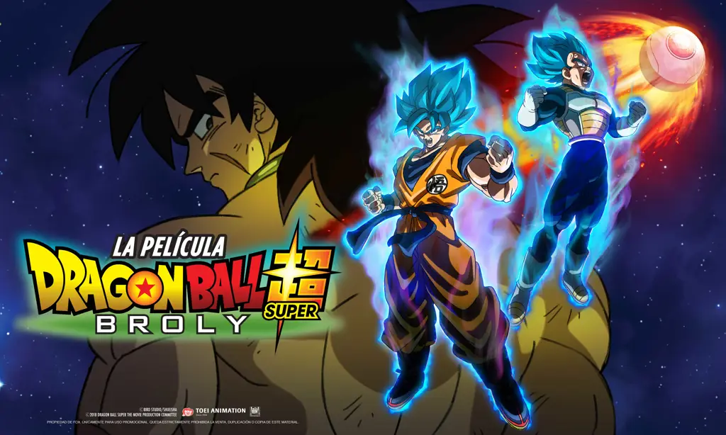 Poster film Dragon Ball Super: Broly