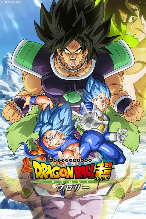 Poster film Dragon Ball Super Broly