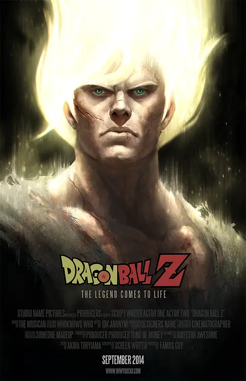 Poster film Dragon Ball Z