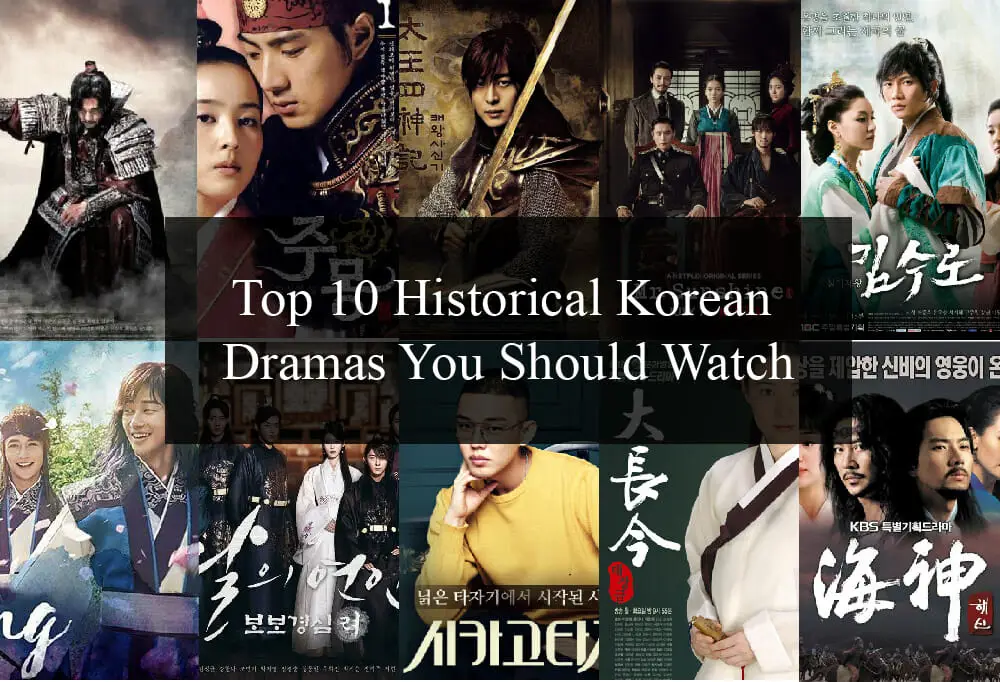 Poster drama sejarah Korea