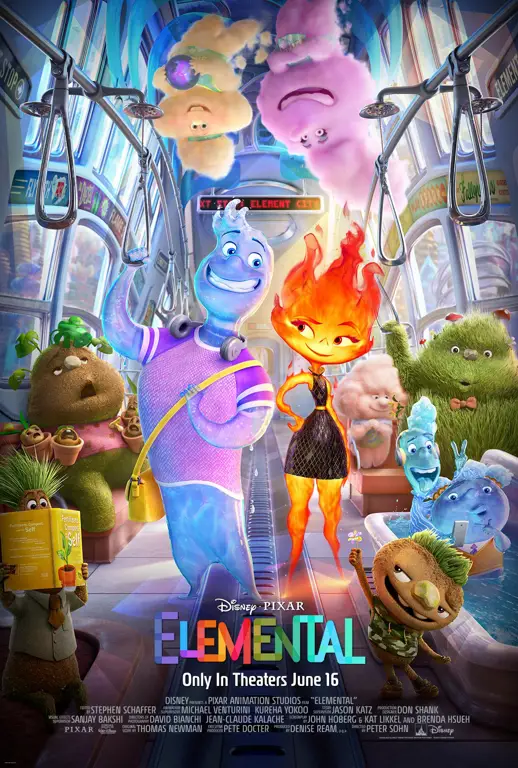 Poster film Elemental