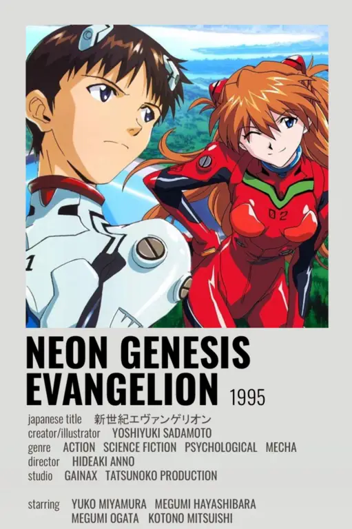 Poster film Neon Genesis Evangelion