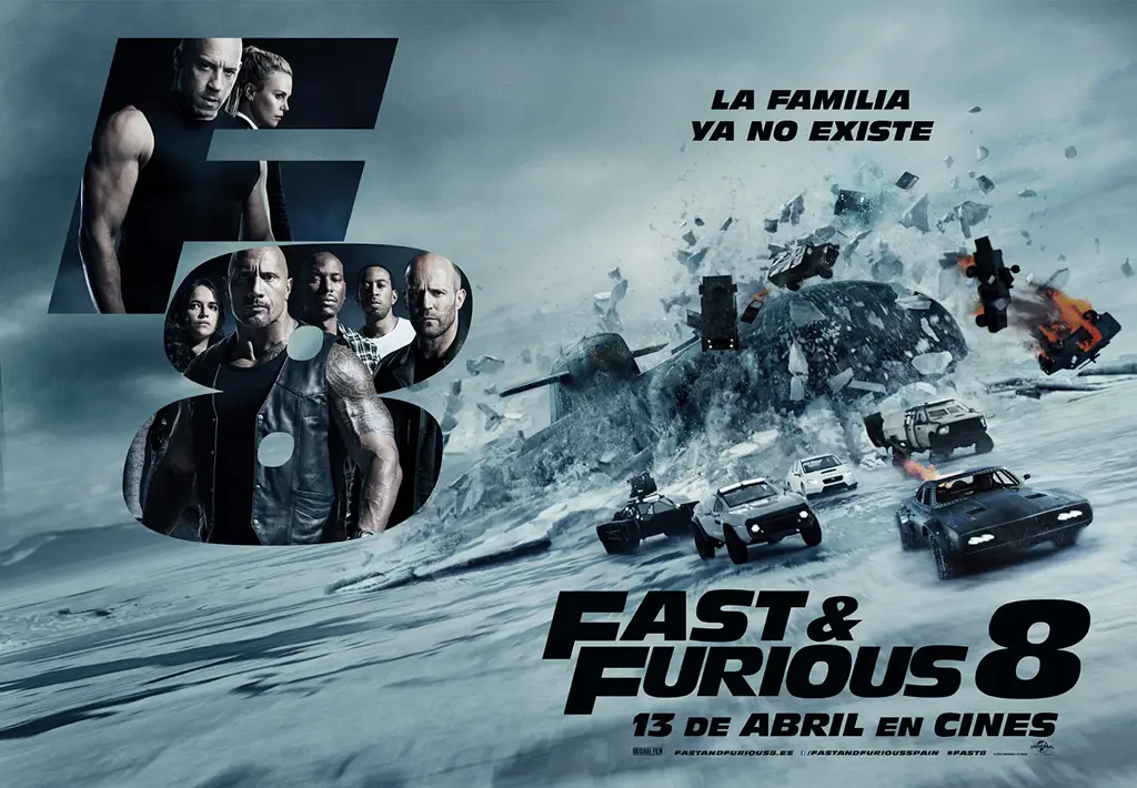 Poster film Fast 8