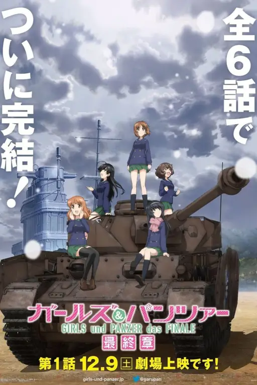 Poster film Girls und Panzer