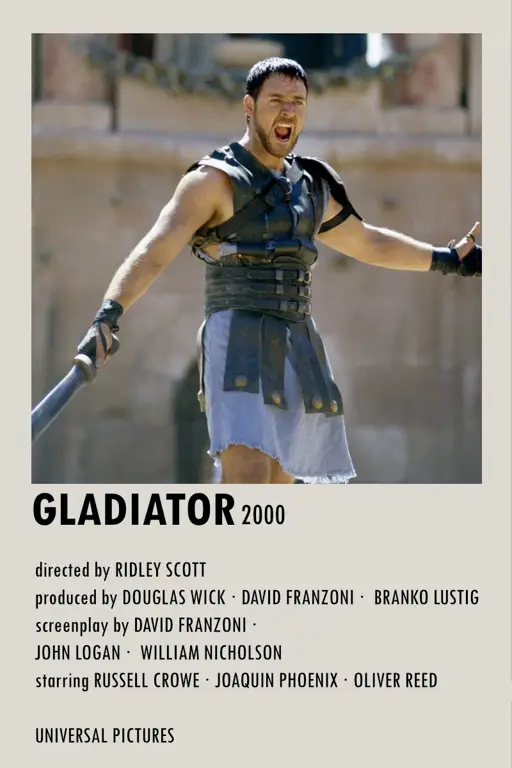 Poster film Gladiator