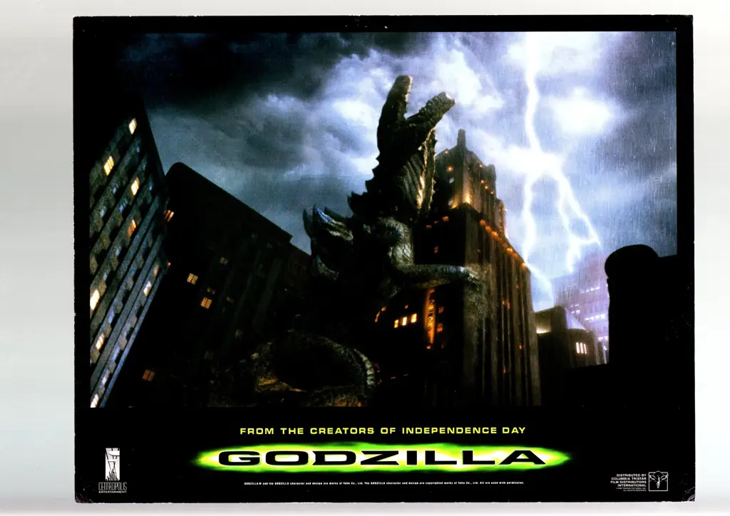 Poster film Godzilla 1998