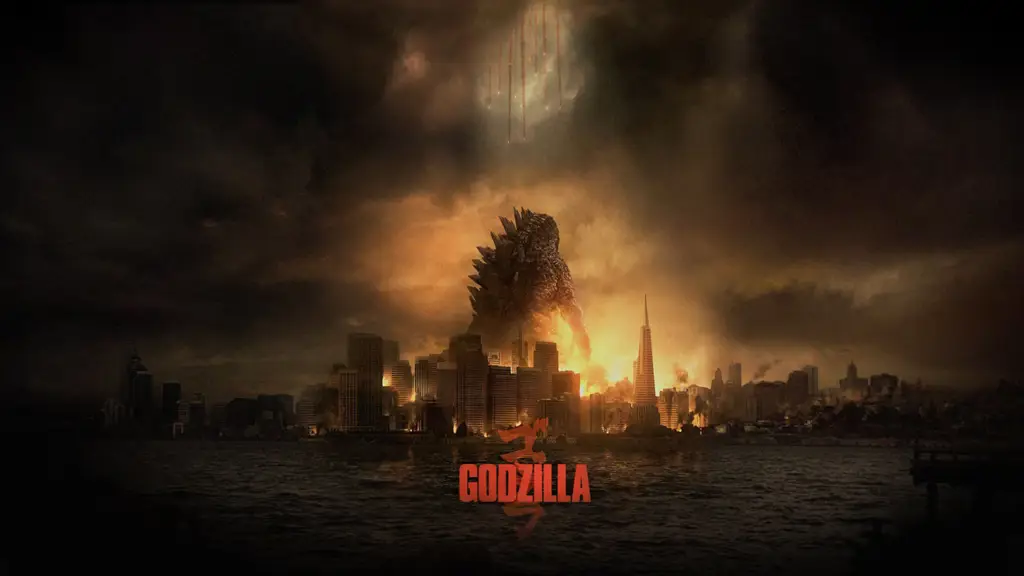 Poster film Godzilla 2014