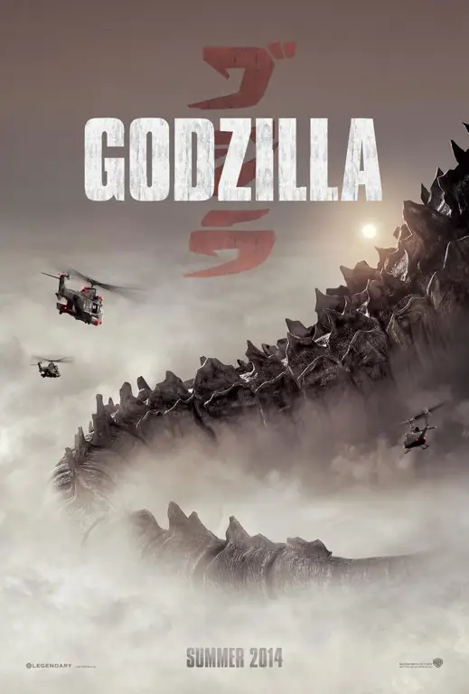 Poster film Godzilla 2014