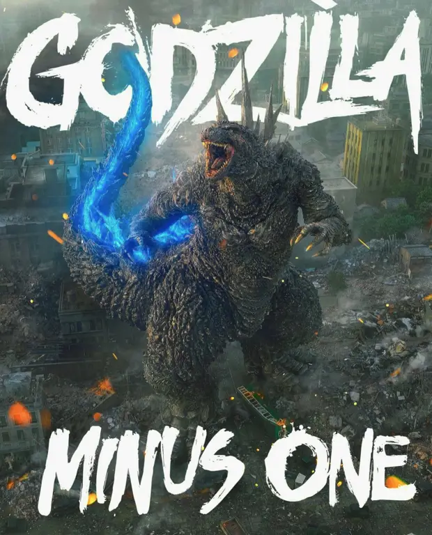 Poster film Godzilla Minus One