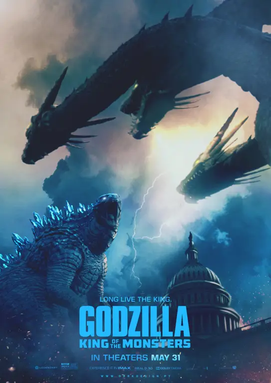 Poster film Godzilla King of the Monsters