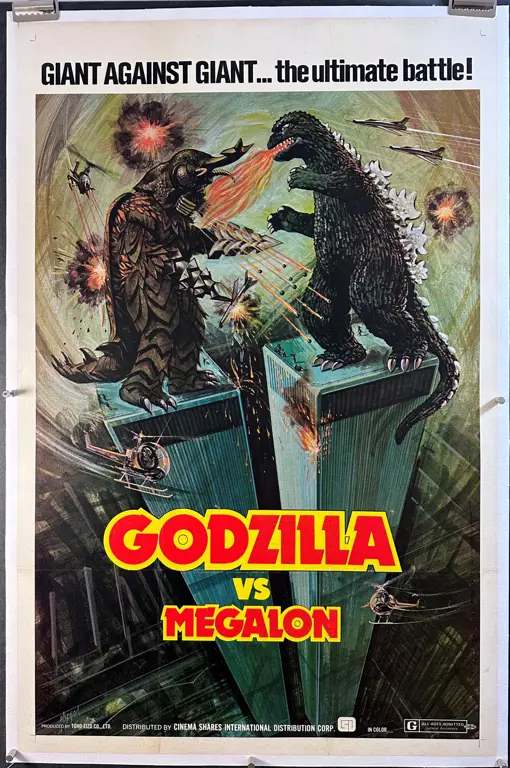 Poster film Godzilla Poster film Godzilla