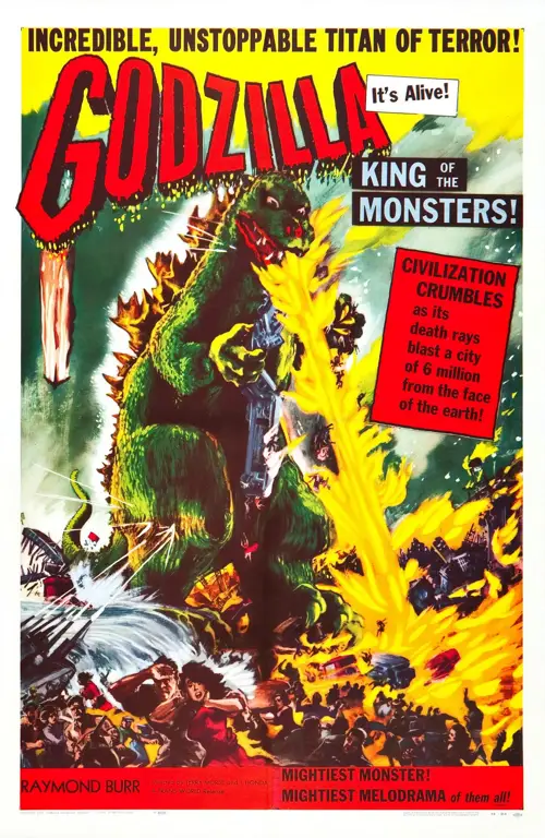 Poster film Godzilla