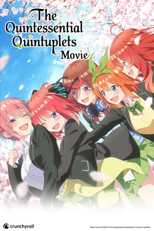 Poster film Gotoubun no Hanayome