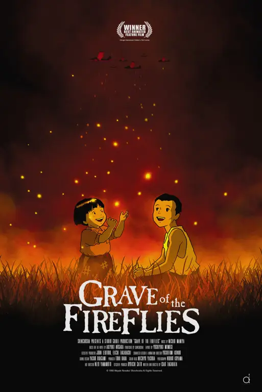 Poster promosi film Grave of the Fireflies