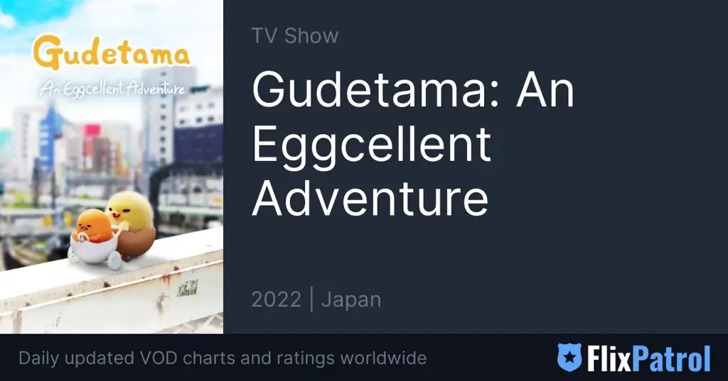 Poster film Gudetama: An Eggcellent Adventure