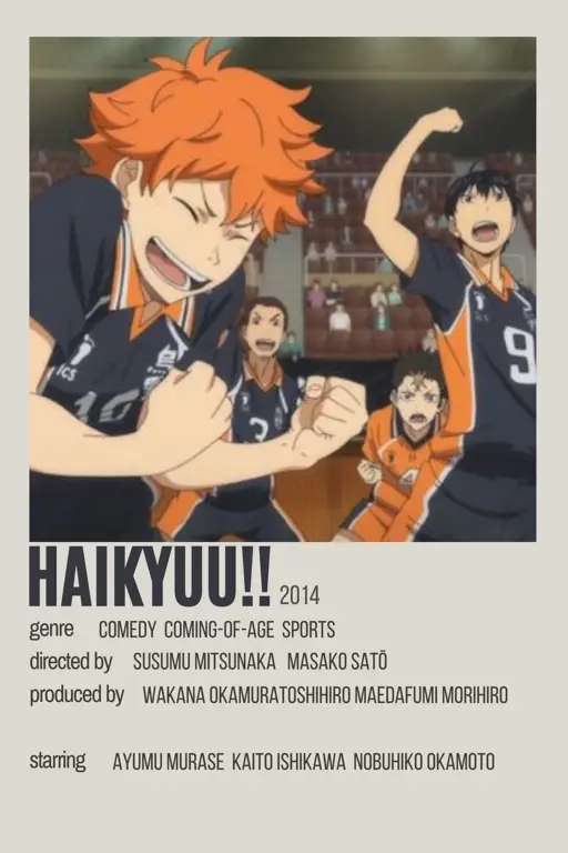 Poster film Haikyuu!!