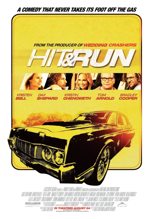 Poster film Hit and Run