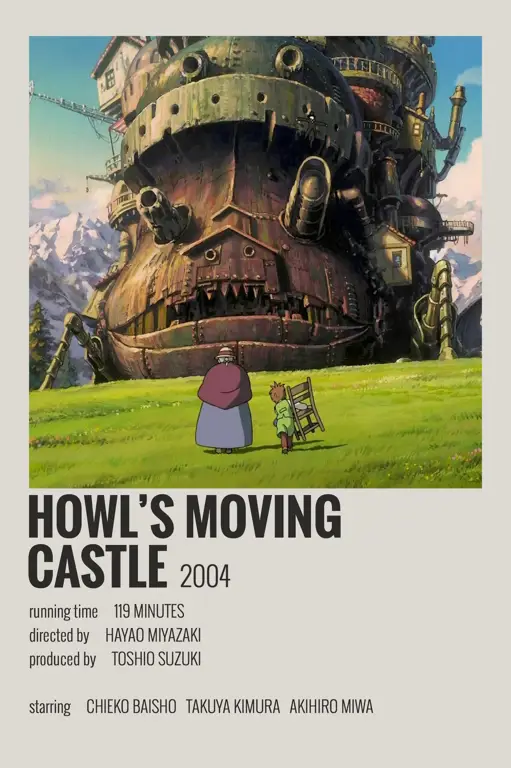 Poster film Howl's Moving Castle