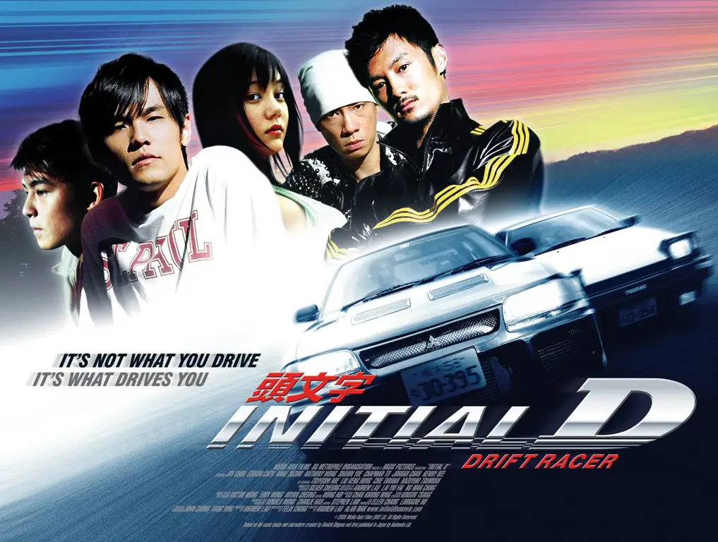 Poster film Initial D