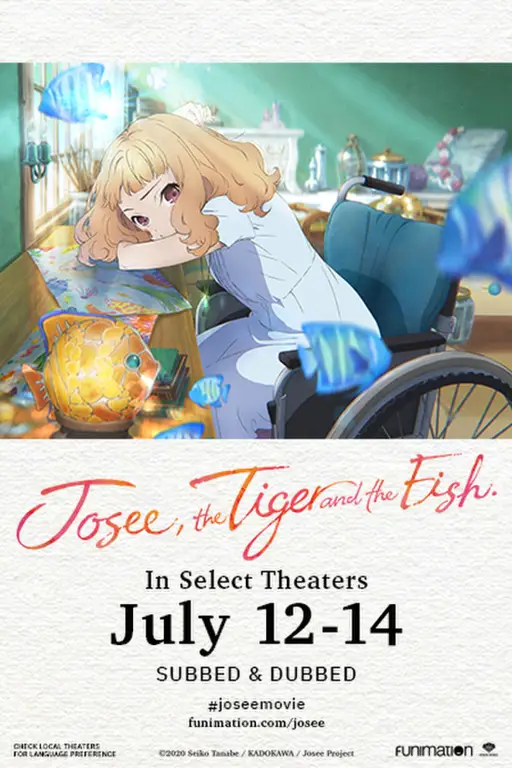 Poster film Josee the Tiger and the Fish