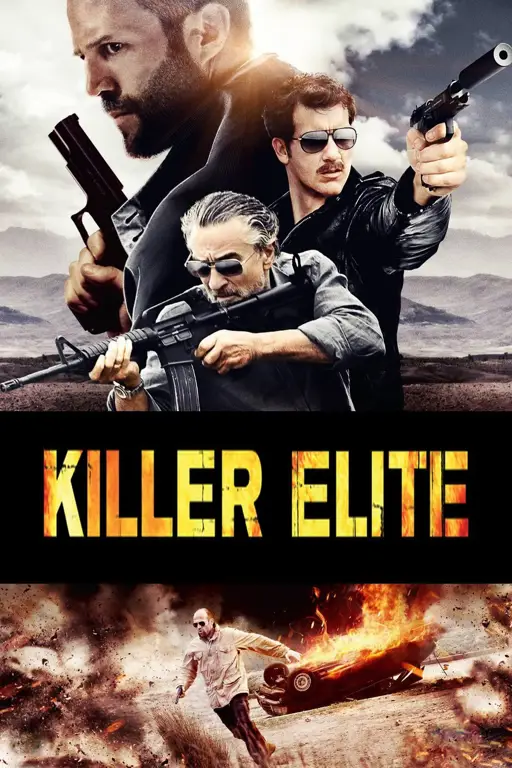 Poster film Killer Elite berbahasa Indonesia