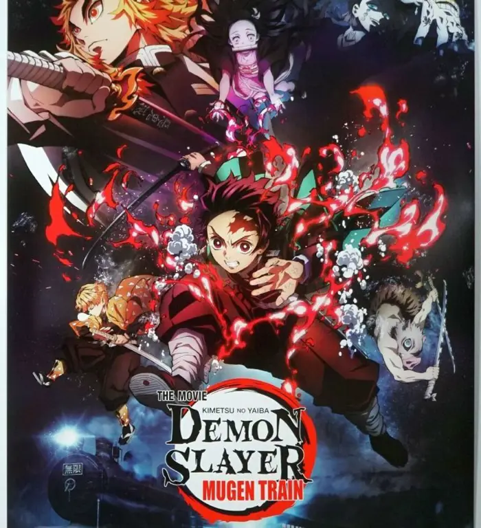 Poster film Kimetsu no Yaiba Mugen Train Poster film Kimetsu no Yaiba Mugen Train