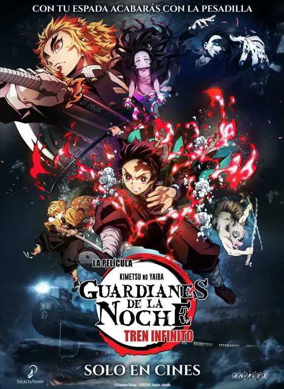 Poster Film Kimetsu no Yaiba: Mugen Train Poster film Kimetsu no Yaiba: Mugen Train