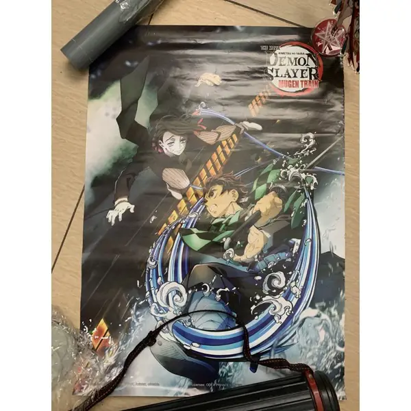 Poster film Kimetsu no Yaiba: Mugen Train Poster film Kimetsu no Yaiba: Mugen Train
