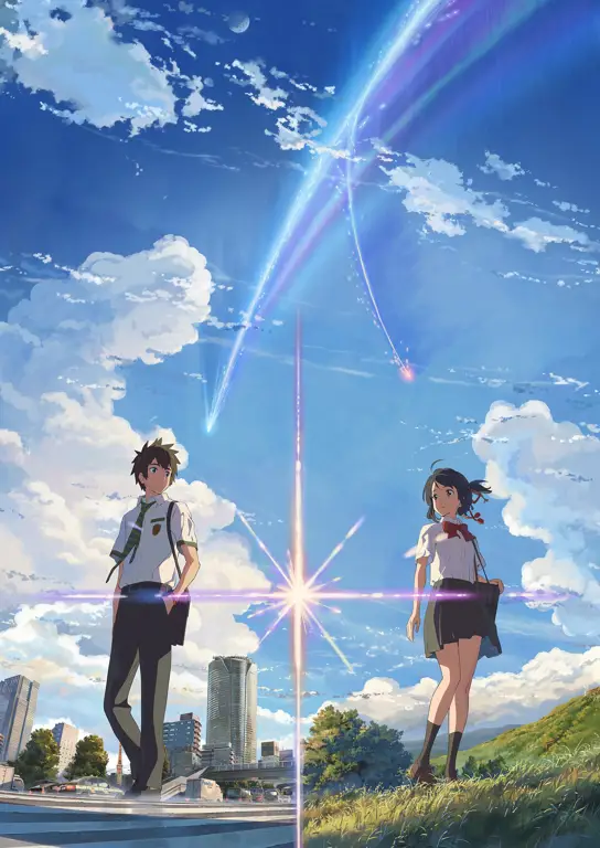 Poster film Kimi no Na Wa.